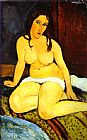 Amedeo Modigliani Seated Nude 1